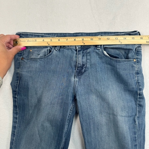Mango Christy Bootcut Jeans Womens Size 8 Medium Blue Low Rise - Picture 9 of 15